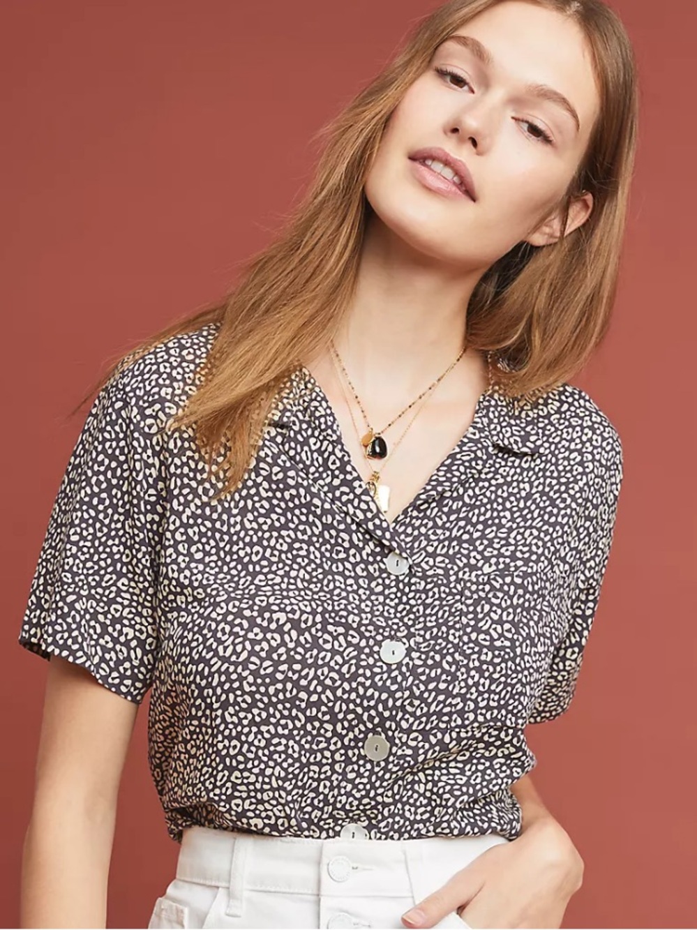 Beachgold Bretagne Buttondown size Large
